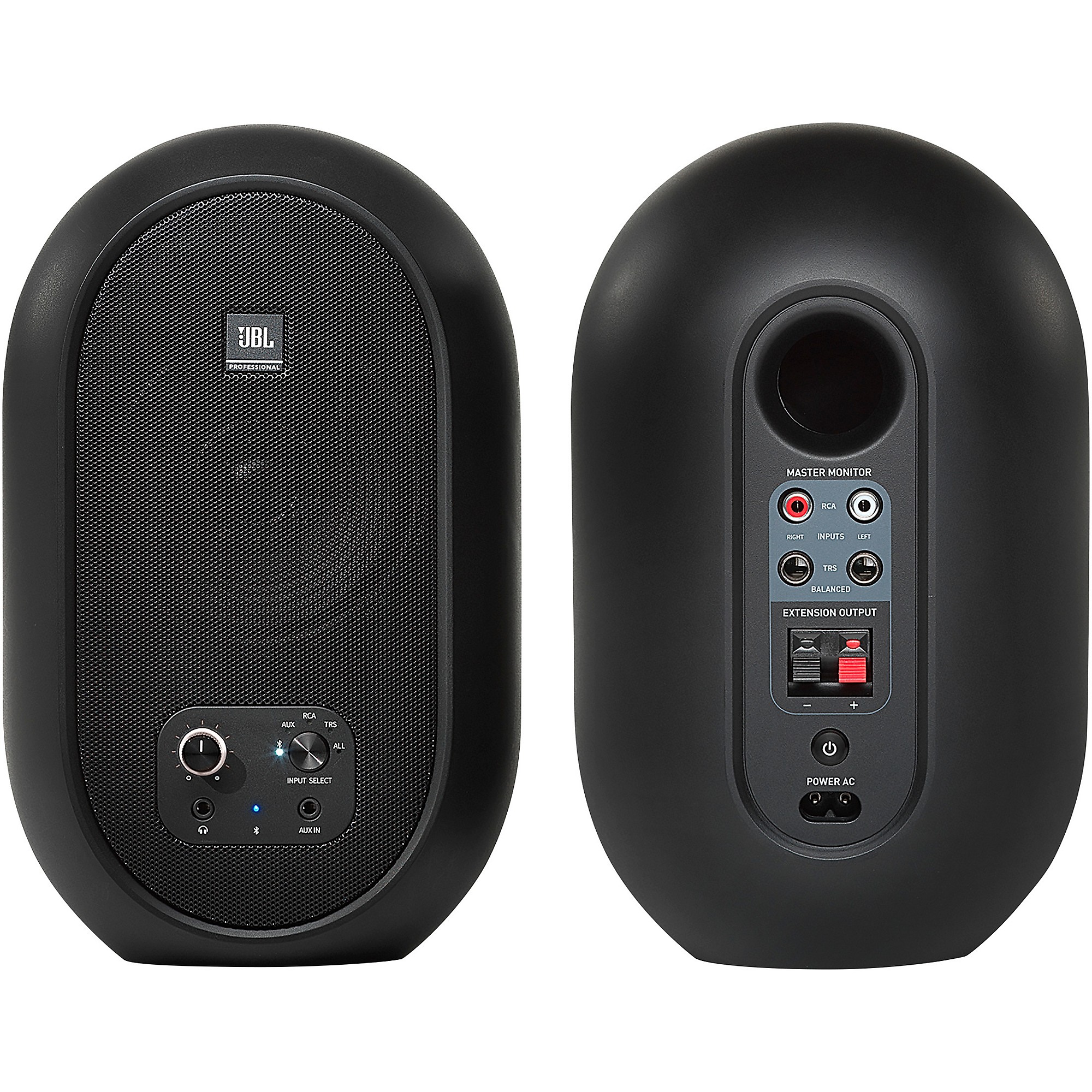 JBL 104-BT Compact Reference Monitors With Bluetooth Black