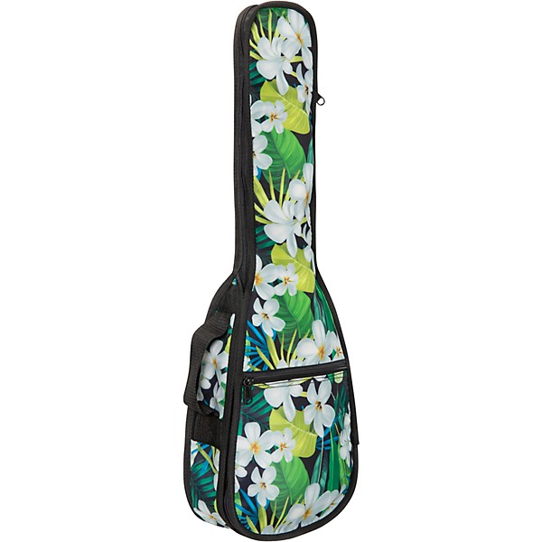 Road Runner Ukulele Gig Bag in a Box Hawaiian Floral Soprano