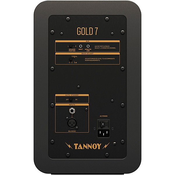 Tannoy Gold 7 300W Active 6.5 in. Studio Monitor