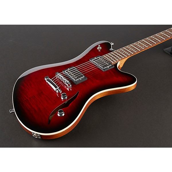 Framus Television Pro Series Electric Guitar Burgundy Blackburst