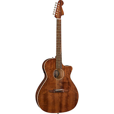 Fender California Newporter Special Pau Ferro Fingerboard Acoustic-Electric Guitar Mahogany for sale