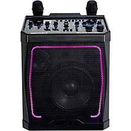 Open Box Gemini Party Caster Karaoke System With Dual Handheld Wireless Microphones Level 2  194744475429