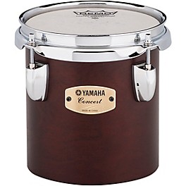 Yamaha Intermediate Concert Tom with YESS Mount... Yamaha Intermediate Concert Tom with YESS Mount 6 x 5.5 in. Darkwood Stain