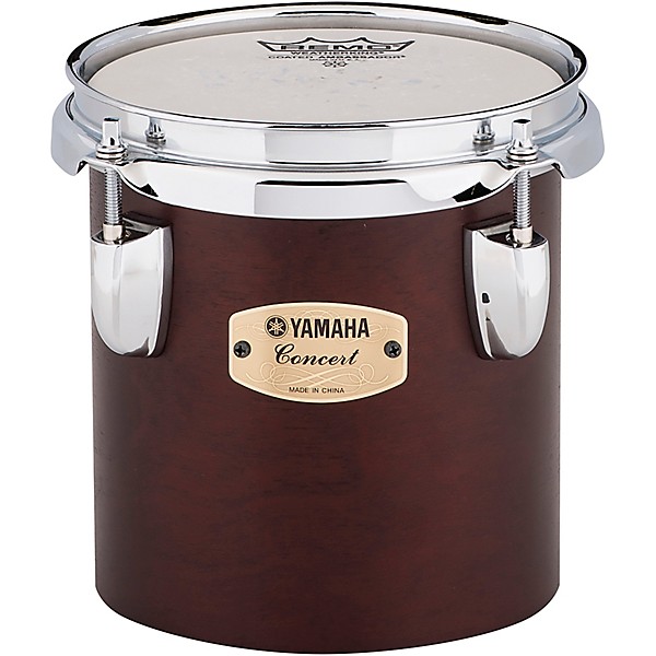 Yamaha Intermediate Concert Tom with YESS Mount 6 x 5.5 in. Darkwood Stain