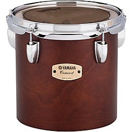 Yamaha Intermediate Concert Tom with YESS Mount 8 x 5.5 in. Darkwood Stain