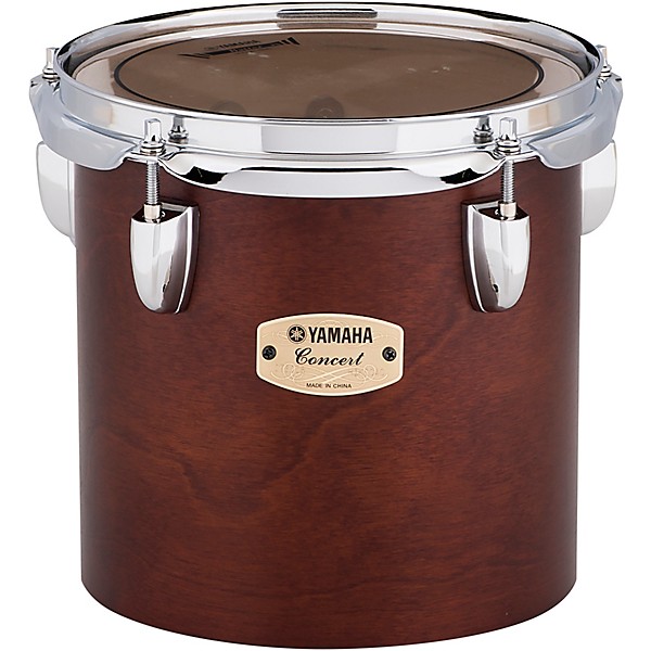 Yamaha Intermediate Concert Tom with YESS Mount 8 x 5.5 in. Darkwood Stain