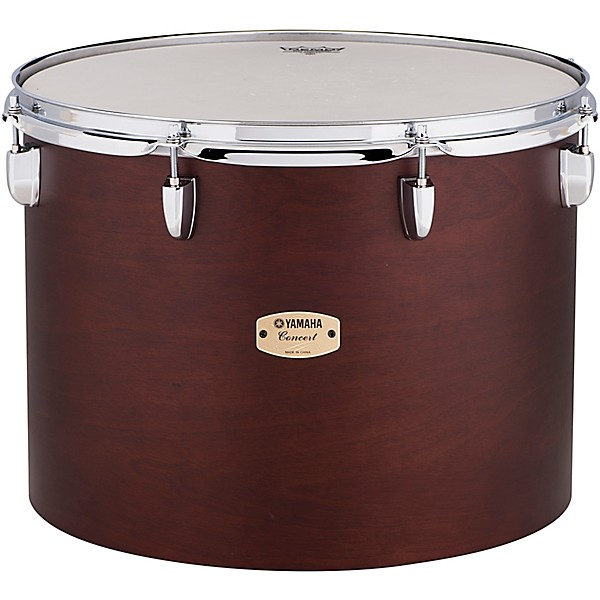 Yamaha Intermediate Concert Tom with YESS Mount 16 x 14 in. Darkwood Stain