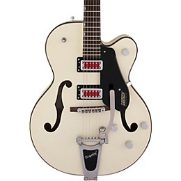 Gretsch Guitars G5410T Electromatic "Rat Rod" Hollowbody Single-Cut With Bigsby Electric Guitar Vintage White