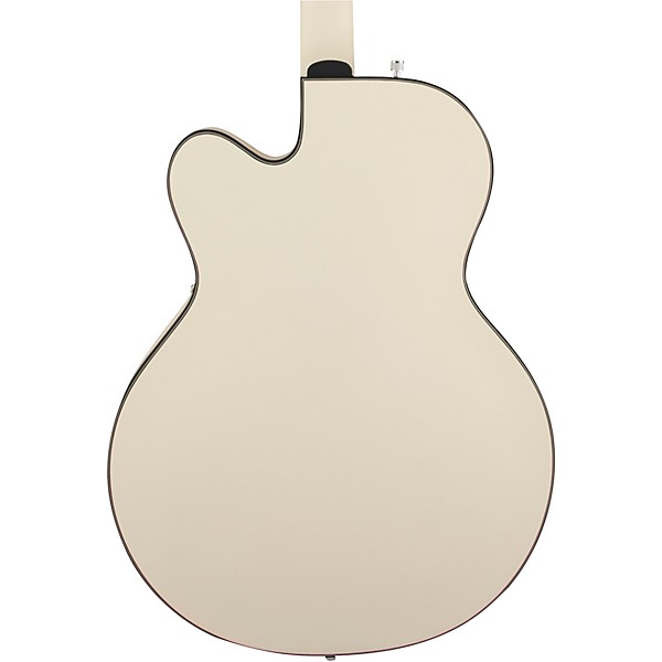 Gretsch Guitars G5410T Electromatic "Rat Rod" Hollowbody Single-Cut With Bigsby Electric Guitar Vintage White