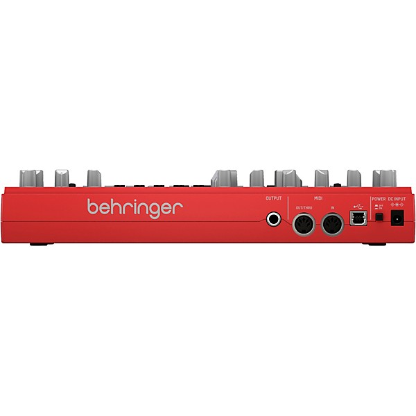 Behringer TD-3 Analog Bass Line Synthesizer Red