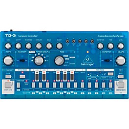 Behringer TD-3 Analog Bass Line Synthesizer Yellow Behringer TD-3 Analog Bass Line Synthesizer Blueberry