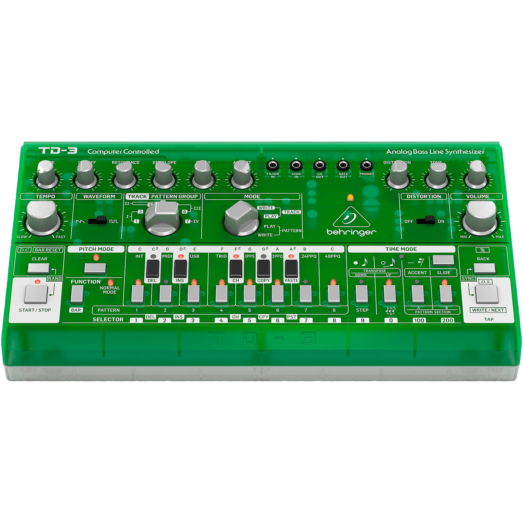 Behringer TD-3 Analog Bass Line Synthesizer Lime | Guitar Center