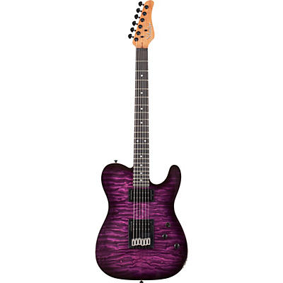 Schecter Guitar Research Pt Pro Trans Purple Burst Transparent Purple Burst for sale