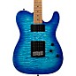Open Box Schecter Guitar Research PT Pro Level 1 Transparent Blue Burst thumbnail