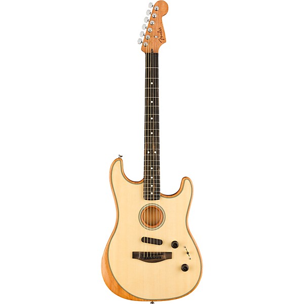 Fender Acoustasonic Stratocaster Acoustic-Electric Guitar Natural