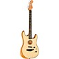 Fender American Acoustasonic Stratocaster Acoustic-Electric Guitar Natural