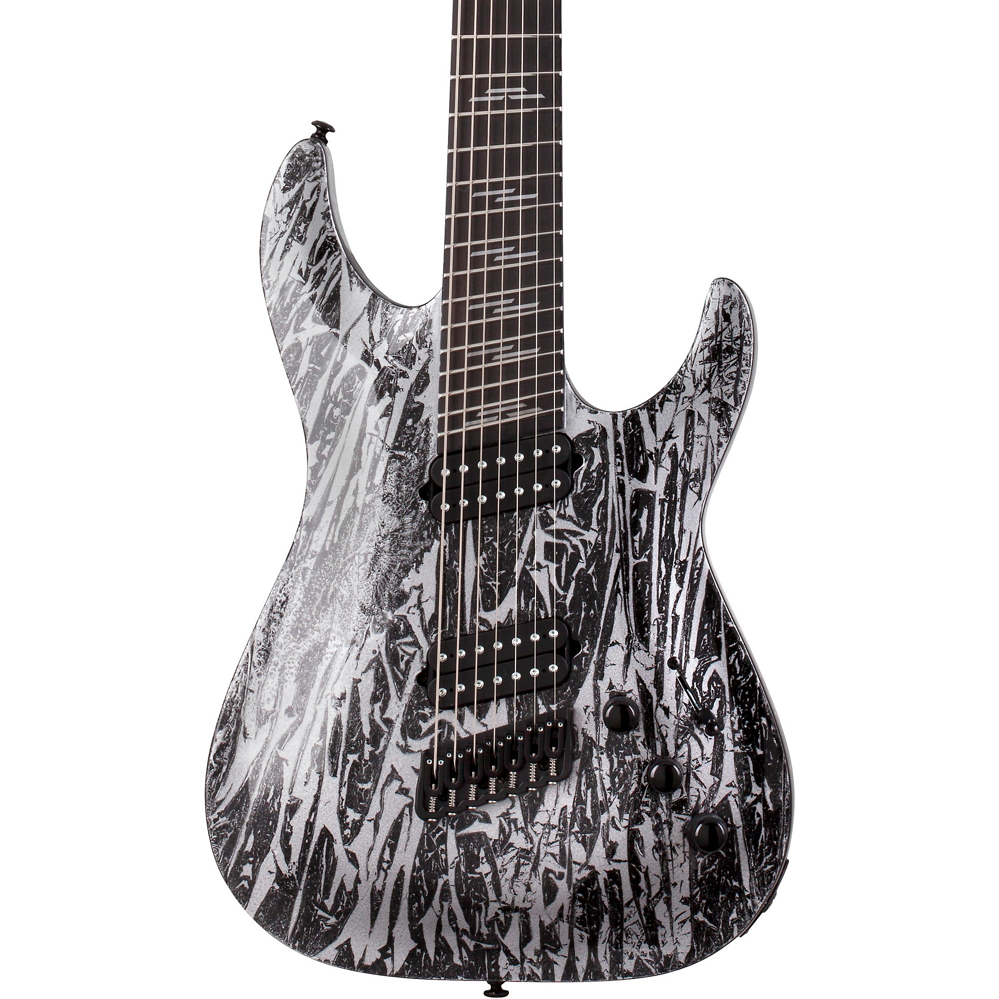 Schecter Guitar Research C-7 Multi-Scale Silver Mountain 7-String