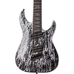 Schecter Guitar Research C-7 Multi-Scale Silver Mountain 7-String Electric Guitar