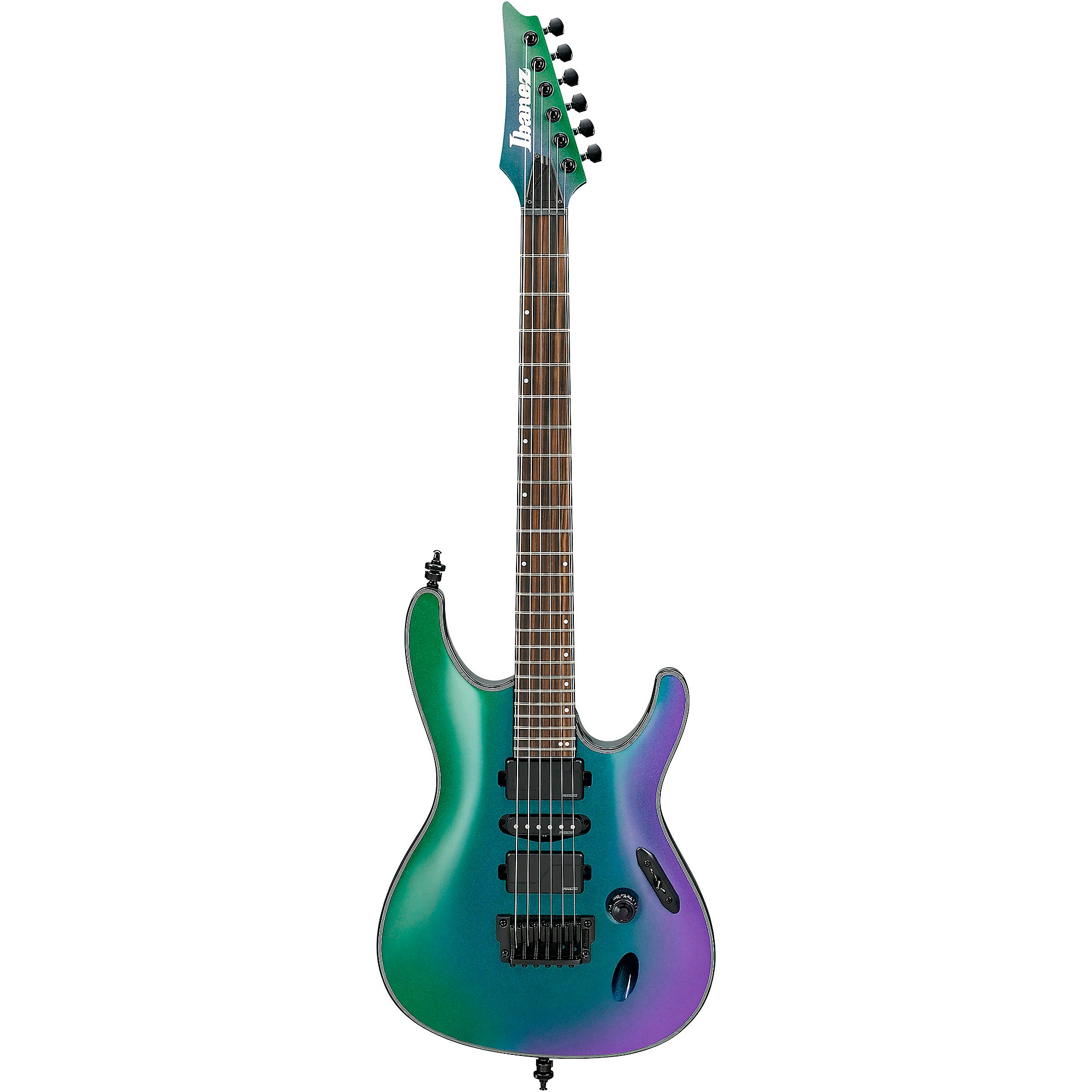 Ibanez S671ALB S Axion Label 6st Electric Guitar Blue Chameleon