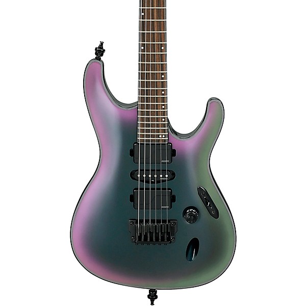 Ibanez S671ALB S Axion Label 6st Electric Guitar Black Aurora