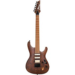 Ibanez SEW761MCWNTF Exotic Wood 6st Electric Guitar Flat Natural
