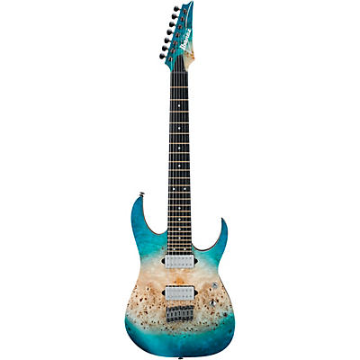 Ibanez Rg1127pbfx Rg Premium 7-String Electric Guitar Caribbean Islet Flat for sale