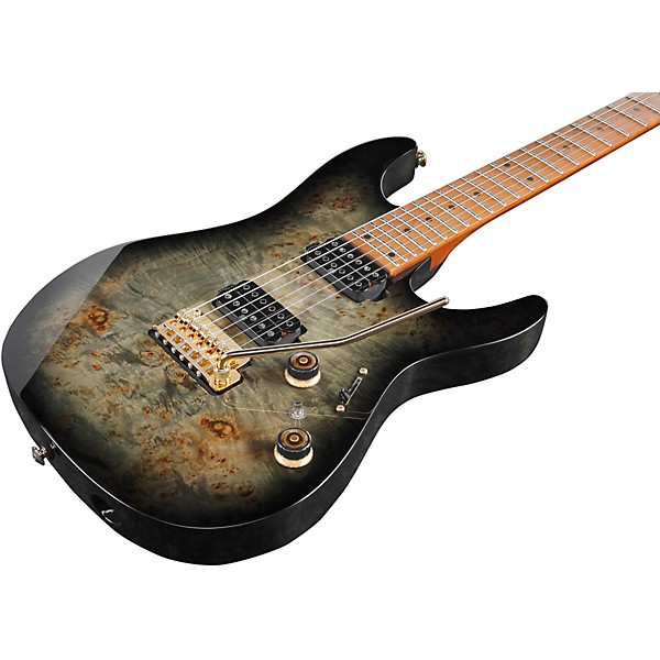 Open Box Ibanez AZ242PBG AZ Premium Electric Guitar Charcoal Black
