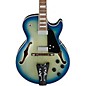 Ibanez GB10EM George Benson Hollowbody Electric Guitar Jet Blue Burst thumbnail