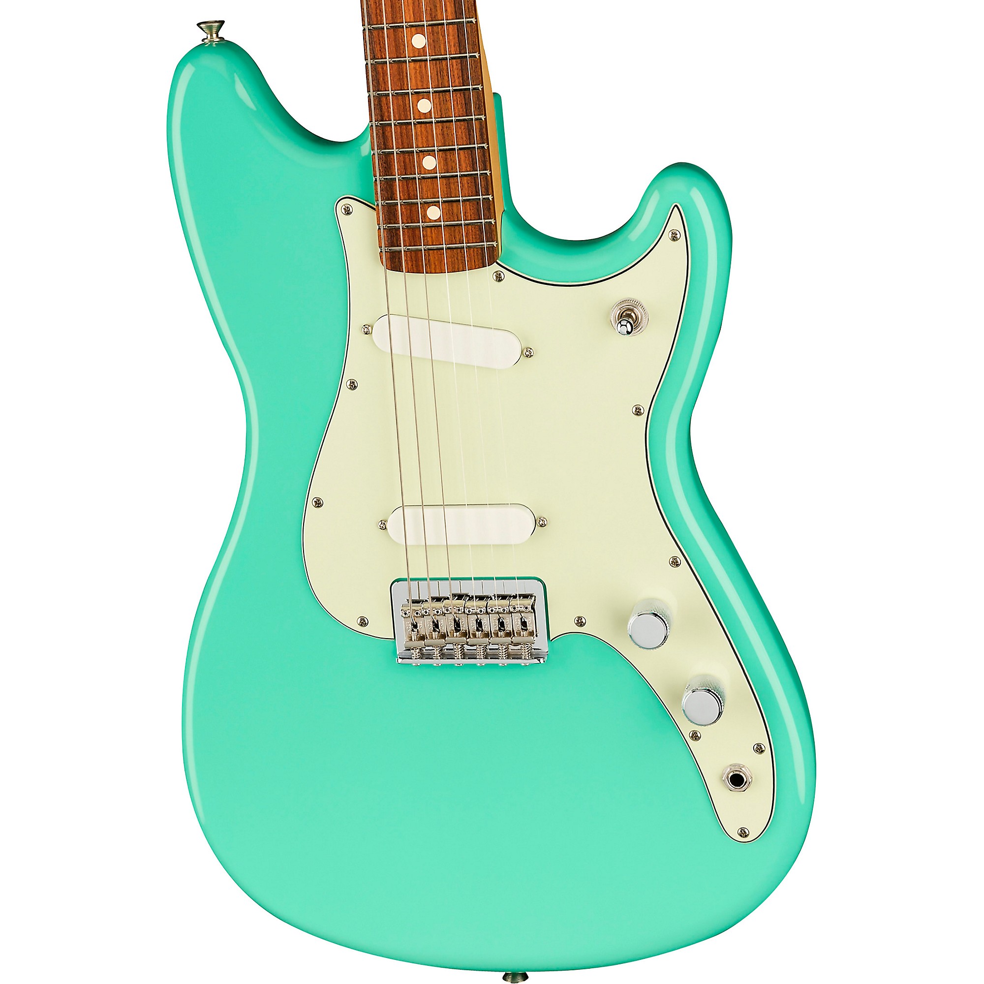 Fender Player Duo Sonic Pau Ferro Fingerboard Electric Guitar Sea