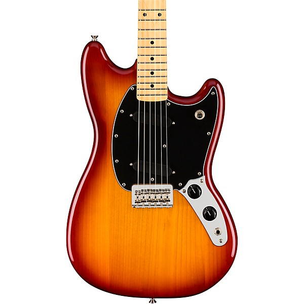 Fender Player Mustang Electric Guitar With Maple Fingerboard Sienna Sunburst