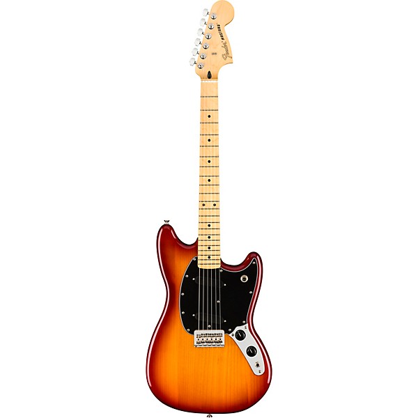 Fender Player Mustang Electric Guitar With Maple Fingerboard Sienna Sunburst