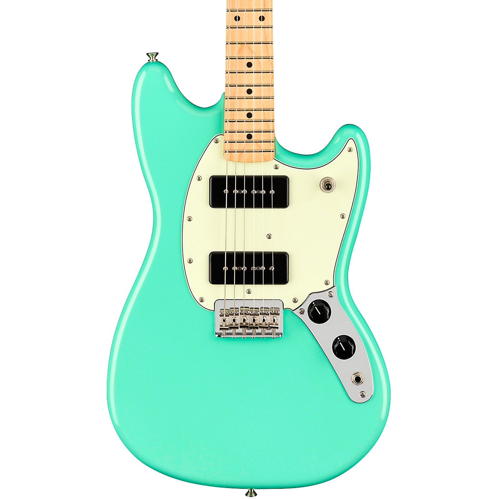 Fender Player Mustang 90 Maple Fingerboard Electric Guitar Sea Green | Guitar