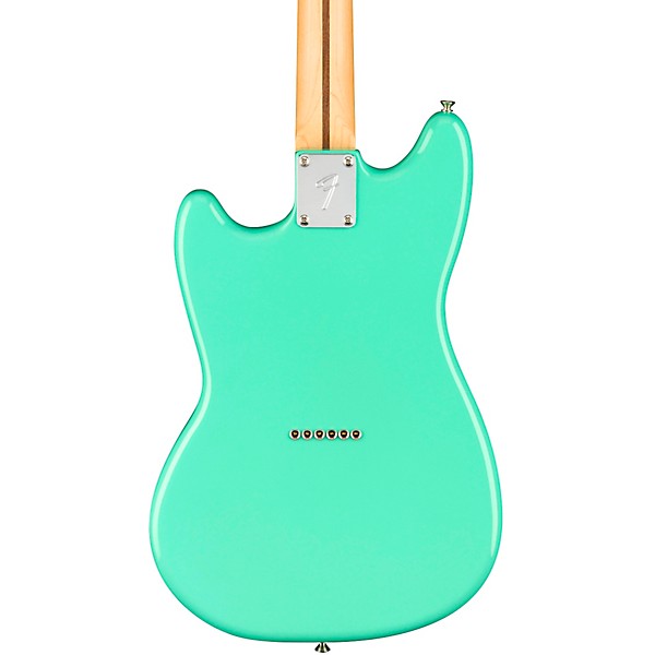 Clearance Fender Player Mustang 90 Maple Fingerboard Electric Guitar Sea Foam Green