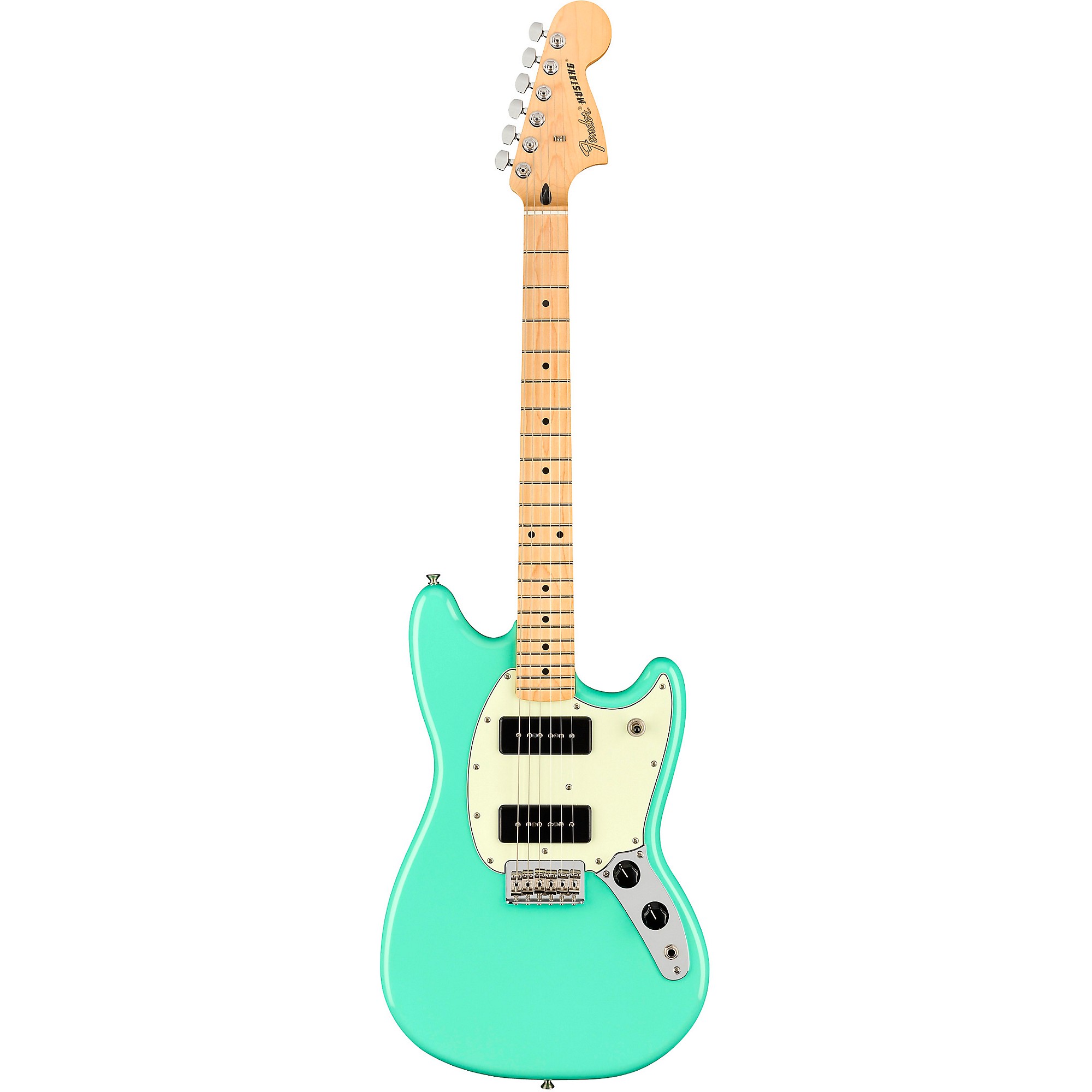 Fender Player Mustang 90 Maple Fingerboard Electric Guitar Sea