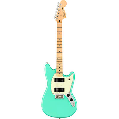 Fender Player Mustang 90 Maple Fingerboard Electric Guitar Sea Foam Green for sale