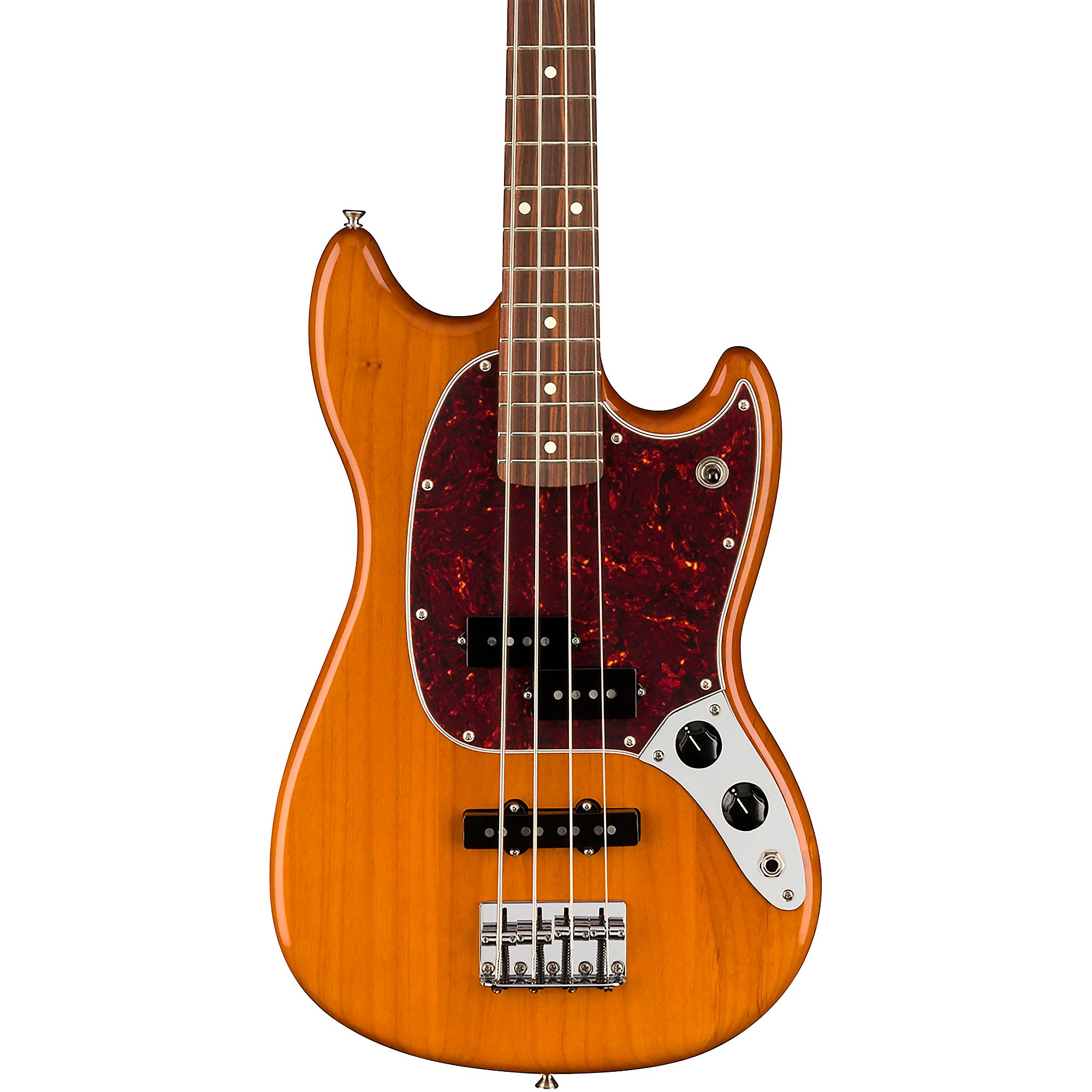 Fender Player Mustang PJ Bass With Pau Ferro Fingerboard Aged 