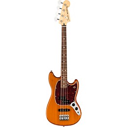 Clearance Fender Player Mustang PJ Bass With Pau Ferro Fingerboard Aged Natural