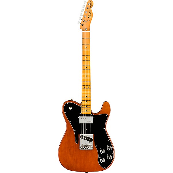 Fender American Original '70s Telecaster Custom Maple Fingerboard Electric Guitar Mocha