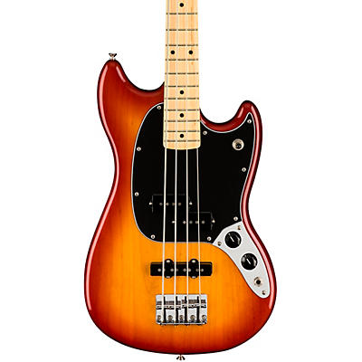 Fender Player Mustang Pj Bass With Maple Fingerboard Sienna Sunburst for sale