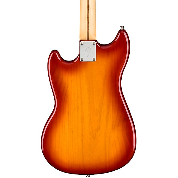 Fender Player Mustang PJ Bass With Maple Fingerboard Sienna Sunburst