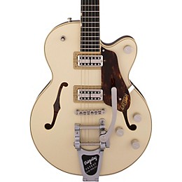 Gretsch Guitars Gretsch G6659T Players Edition Broadkaster Jr. Center Block Single-Cut With String-Thru Bigsby Two-Tone Lotus/Walnut Stain