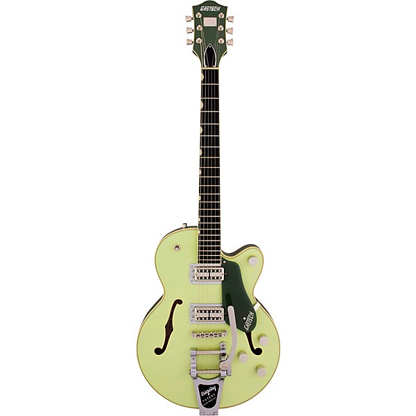 Gretsch Guitars Gretsch G6659T Players Edition Broadkaster Jr. Center Block Single-Cut With String-Thru Bigsby Two-Tone Sm...