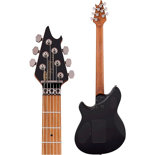 EVH Wolfgang WG Standard Quilt Maple Electric Guitar Black Fade