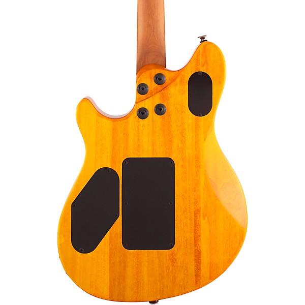 Open Box EVH Wolfgang WG Standard Quilt Maple Electric Guitar Level 2 Transparent Amber 197881125530