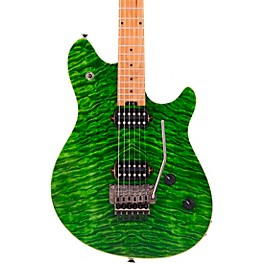 EVH Wolfgang WG Standard Quilt Maple Electric Guita... EVH Wolfgang WG Standard Quilt Maple Electric Guitar Transparent Green