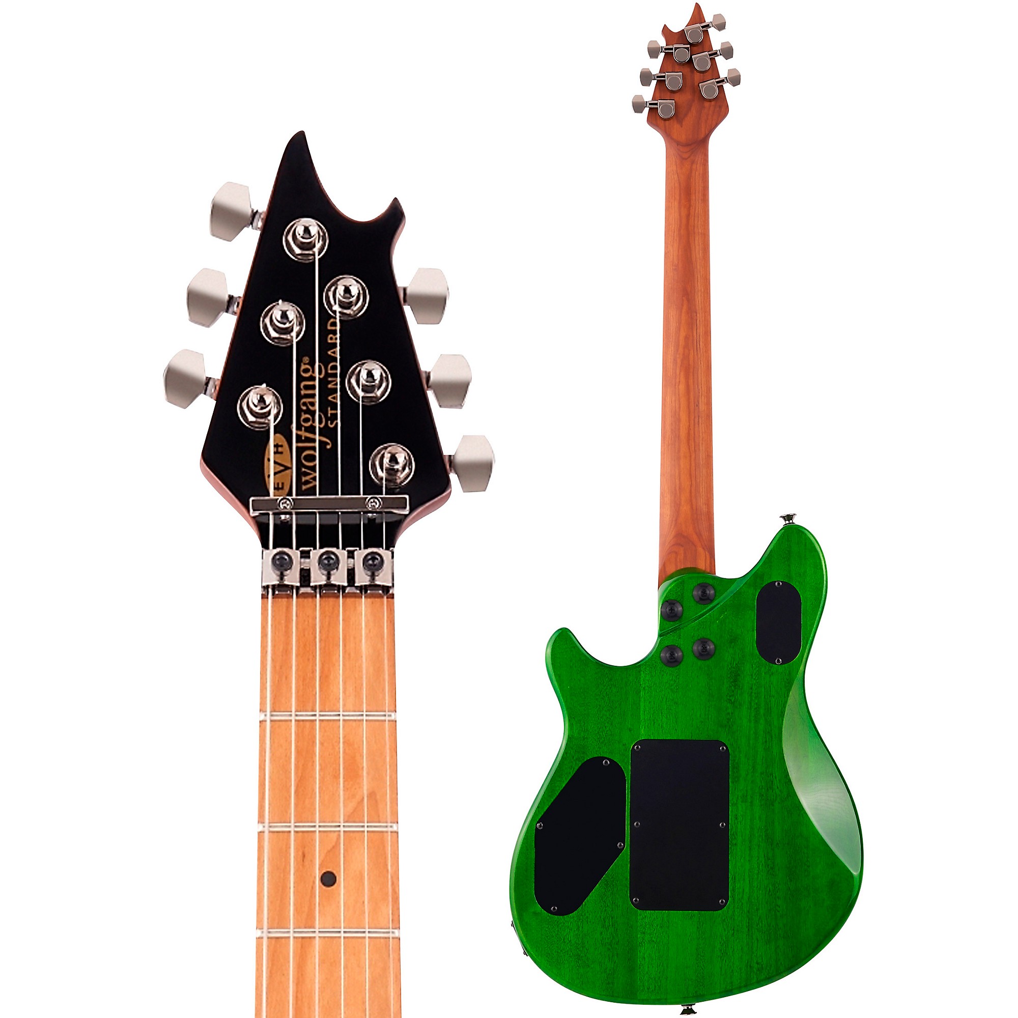 EVH Wolfgang WG Standard Quilt Maple Electric Guitar Transparent