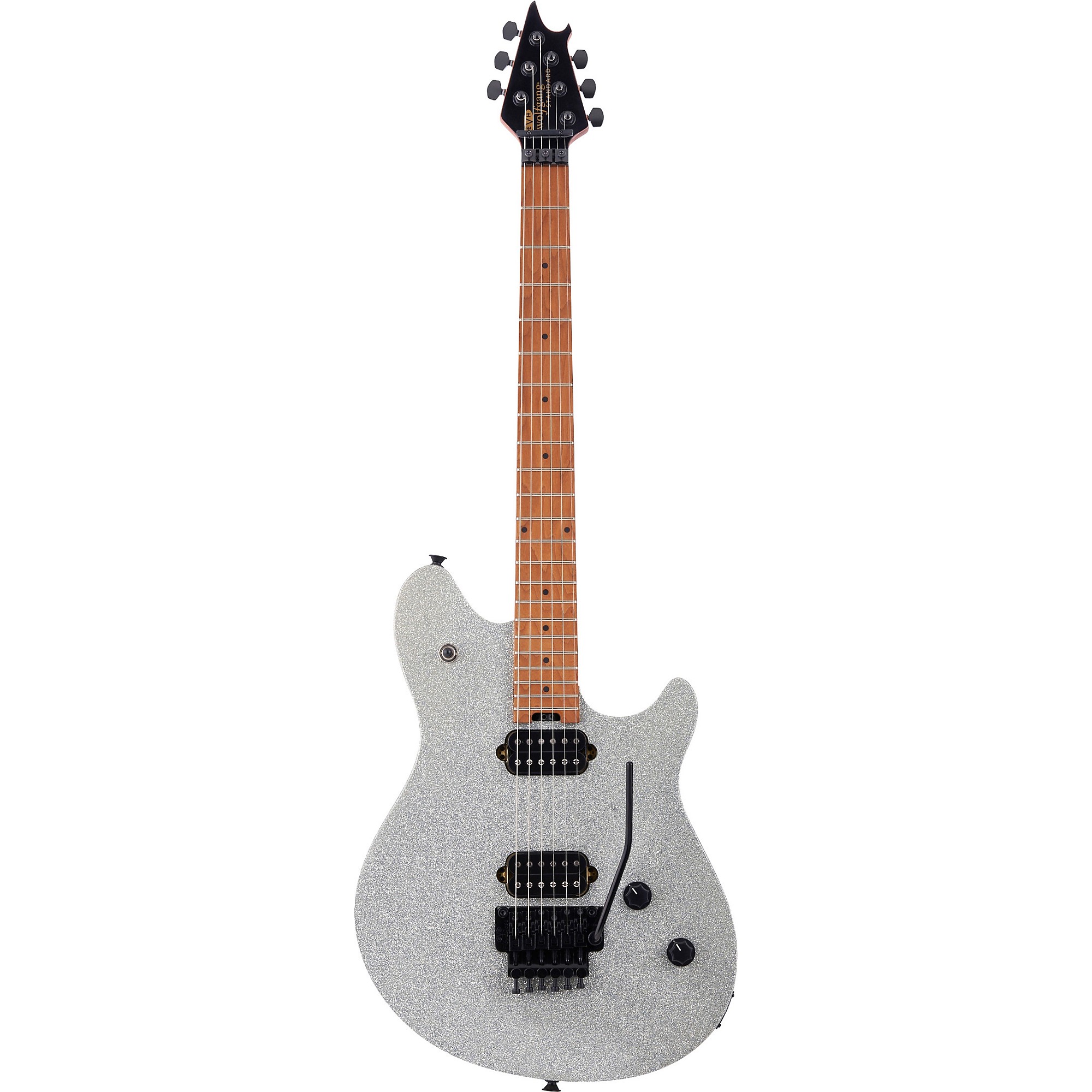 EVH Wolfgang WG Standard Electric Guitar Silver Sparkle | Guitar