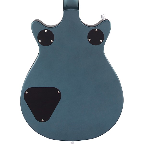 Open Box Gretsch Guitars Gretsch Guitars G5222 Electromatic Double Jet BT with V-Stoptail Level 1 Jade Grey Metallic