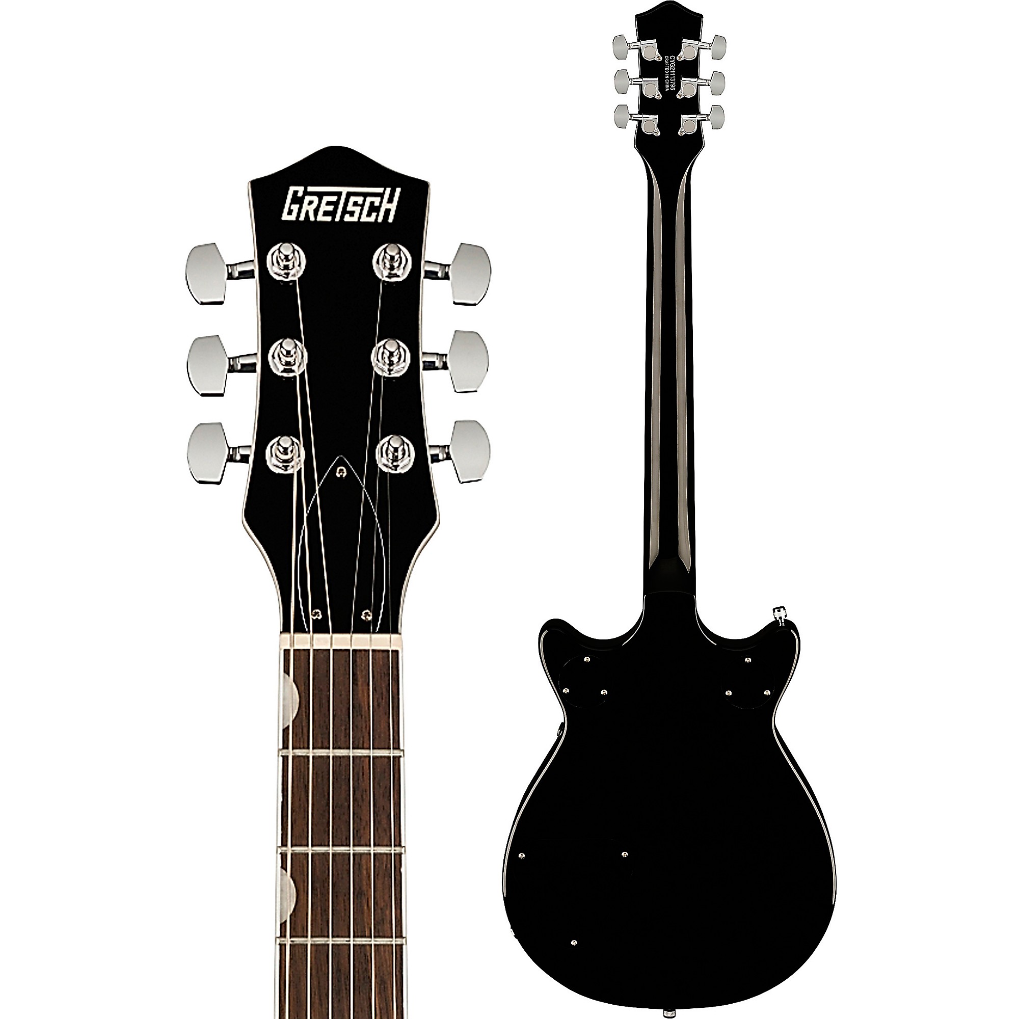 Gretsch Guitars Gretsch Guitars G5222 Electromatic Double Jet BT With  V-Stoptail Black