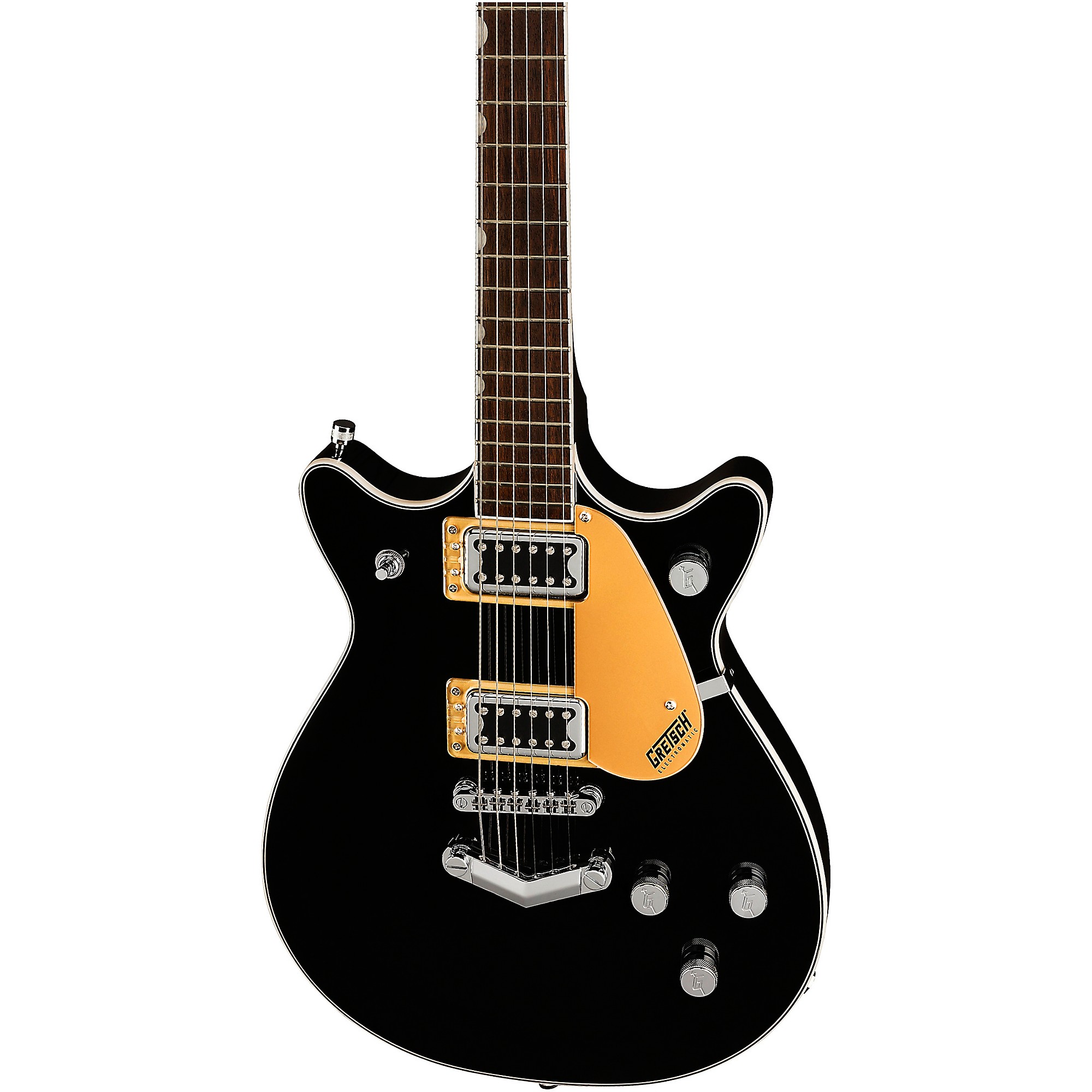 Gretsch Guitars Gretsch Guitars G5222 Electromatic Double Jet BT With  V-Stoptail Black